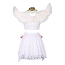 Panty & Stocking with Garterbel Panty Anarchy Cosplay Costume Wings Wig - AwwwCos