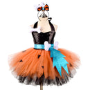 Pebbles Caveman Cavegirl Stone Age Cosplay Dress Kids Baby Costume