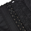 Plus Size Lace Single-breasted Corset Bracket Push-up Palace Bustier - AwwwCos