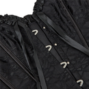 Plus Size Lace Single-breasted Corset Bracket Push-up Palace Bustier - AwwwCos