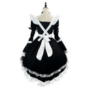 Plus Size Lolita Maid Cosplay Costume Dance Celebre Live Apron Dress - AwwwCos