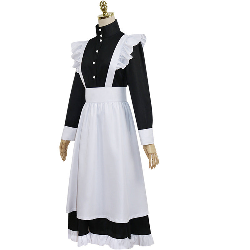 Plus Size Women Maid Costume Lolita Dress Cosplay Costume