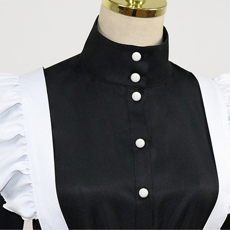Plus Size Women Maid Costume Lolita Dress Cosplay Costume