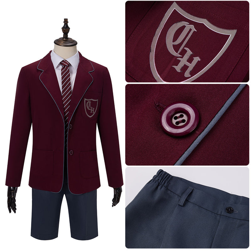 Plus Size Roald Dahl Matilda the Musical Burgundy Cosplay Costume