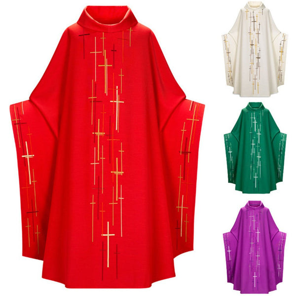 Priest Celebrant Chasuble Catholic Church Father Mass Vestments Robe