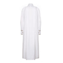 Priest Cosplay White Robe Clergy Catholic Pastor Outfit Christian Costume - AwwwCos