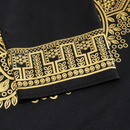 Prince Gold Stamping Printed British Men African Phoenix Suit - AwwwCos