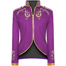 Prince Medieval Court Style Jacket Embroidered Suit Men Performance Coat - AwwwCos