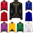 Prince Medieval Court Style Jacket Embroidered Suit Men Performance Coat - AwwwCos