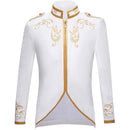 Prince Medieval Court Style Jacket Embroidered Suit Men Performance Coat - AwwwCos