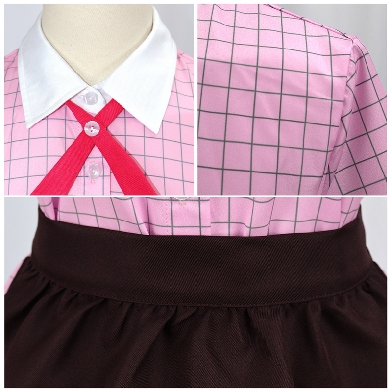 Puella Magi Madoka Magica Girl Cosplay Costume Maid Uniform
