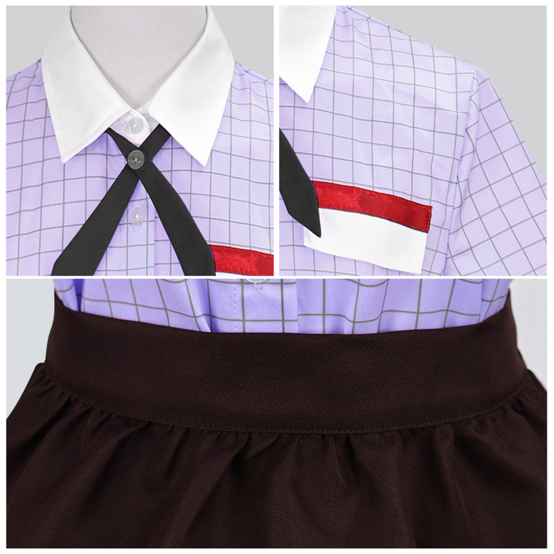 Puella Magi Madoka Magica Girl Cosplay Costume Maid Uniform