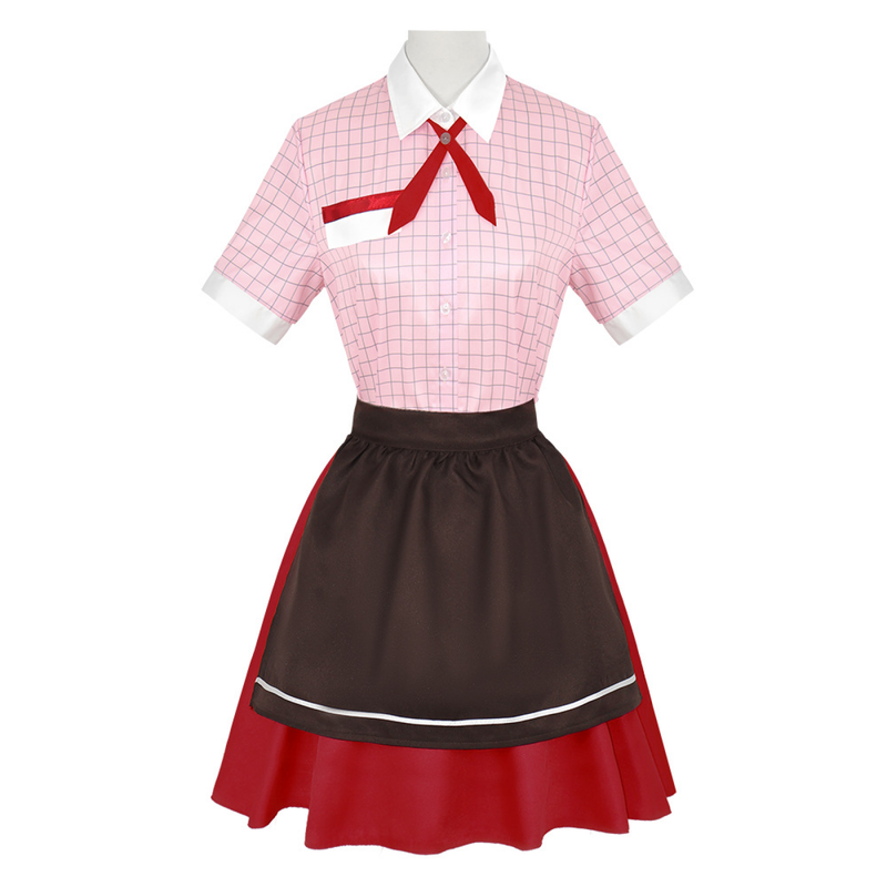 Puella Magi Madoka Magica Girl Cosplay Costume Maid Uniform