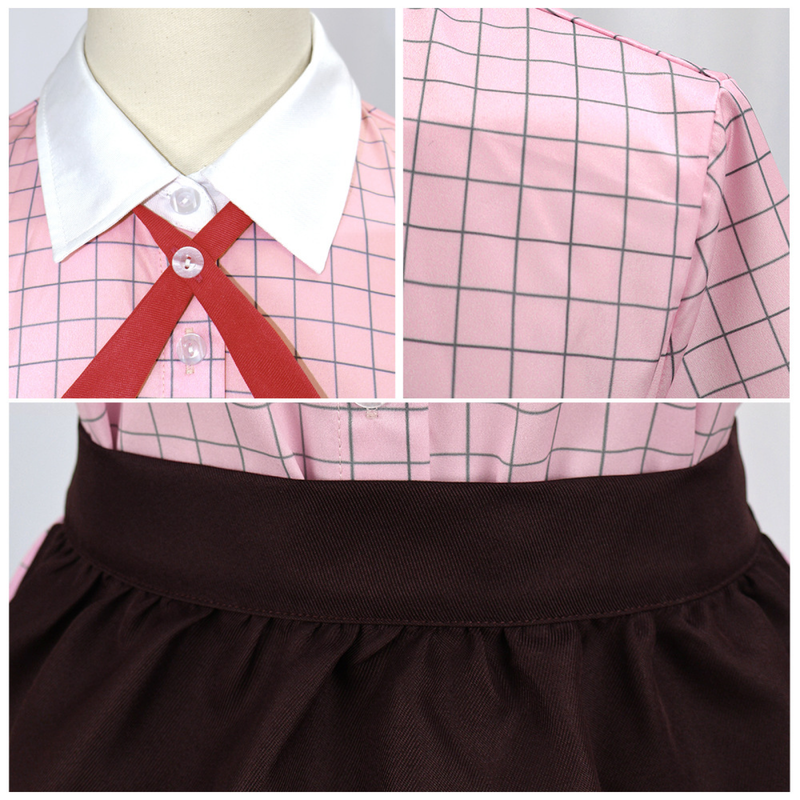 Puella Magi Madoka Magica Girl Cosplay Costume Maid Uniform