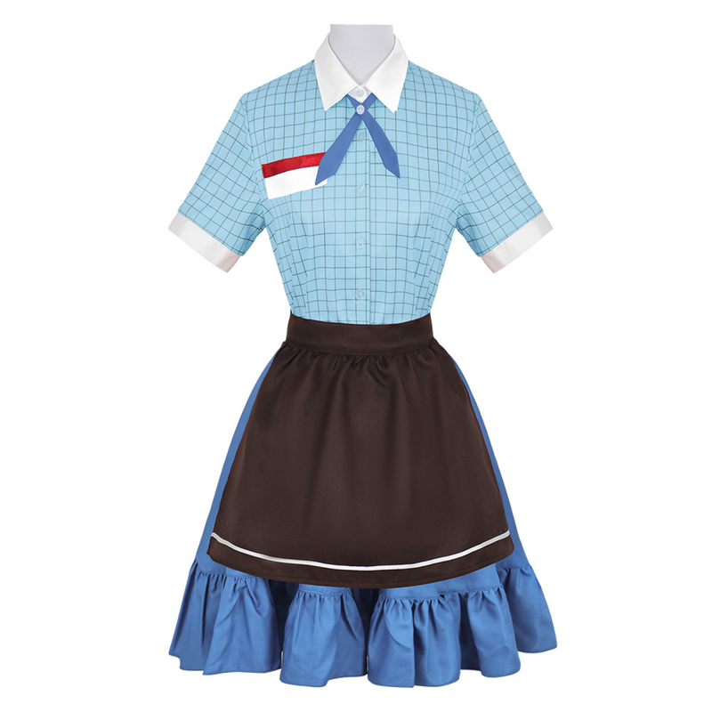 Puella Magi Madoka Magica Girl Cosplay Costume Maid Uniform