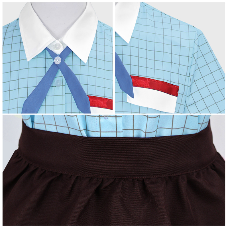 Puella Magi Madoka Magica Girl Cosplay Costume Maid Uniform