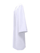 Pure White Priest Robe Priest Prayer Church Academic Cosplay Costume - AwwwCos