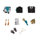 Game Honkai Star Rail Luocha Cosplay Costume Yellow Wig Men Women Coat Pants