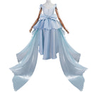 Re:Life In A Different World From Zero Emilia Ram Cosplay Costume Long Dress