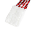 Red Striped Women Christmas Party Costume Performance Dress