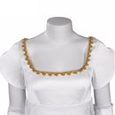 Regency Dress Women Empire Waist Brigerton Costume with Gloves - AwwwCos