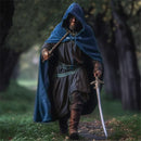 Renaissance Cape With Ribbon Vintage Medieval Cloak with Hood - AwwwCos