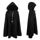 Renaissance Cape With Ribbon Vintage Medieval Cloak with Hood - AwwwCos