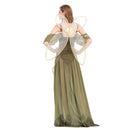 Renaissance Elf Cosplay Costume Ren Faire Dress Wings Women Outer Garment - AwwwCos