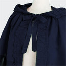 Renaissance Hooded Cape Medieval Hobbit Halloween Ruffles Cloak - AwwwCos