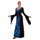 Renaissance Medieval Cosplay Costume Women Hooded Dress With Belt - AwwwCos