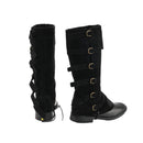 Renaissance Medieval Pirate Viking Cosplay Accessory Suede Leather Boots Covers - AwwwCos
