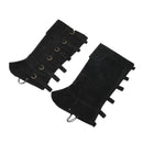 Renaissance Medieval Pirate Viking Cosplay Accessory Suede Leather Boots Covers - AwwwCos