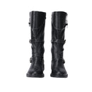 Renaissance Men High Knee PU Medieval Viking Pirate Cosplay Shoes - AwwwCos