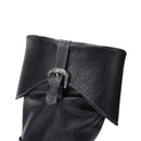 Renaissance Men High Knee PU Medieval Viking Pirate Cosplay Shoes - AwwwCos