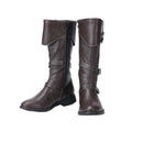 Renaissance Men High Knee PU Medieval Viking Pirate Cosplay Shoes - AwwwCos