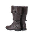 Renaissance Men High Knee PU Medieval Viking Pirate Cosplay Shoes - AwwwCos