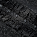 Renaissance Victorian Medieval Lolita Lotus Ruffle Elegant Dressy Women Top - AwwwCos