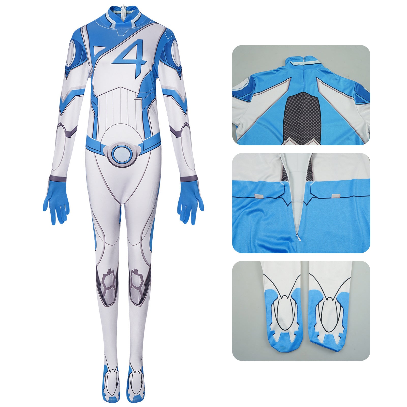 Film Rivals Invisible Women Cosplay Costume Jumpsuit