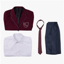 Plus Size Roald Dahl Matilda the Musical Burgundy Cosplay Costume - AwwwCos