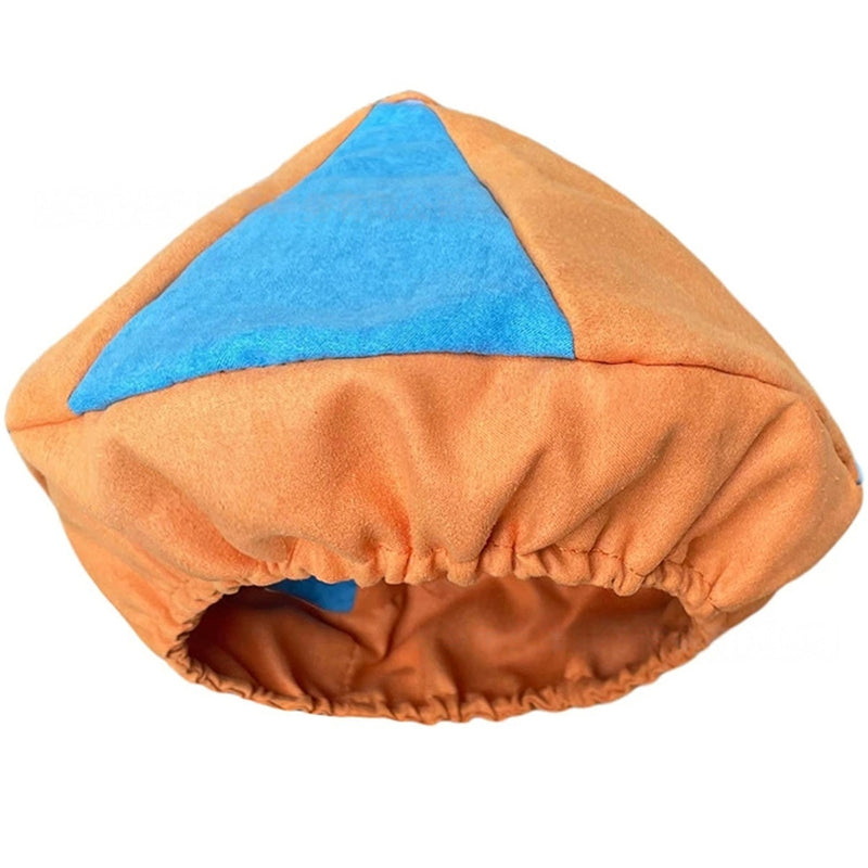 Roleplay Blue Orange Wedding Cospaly Accessories Hat Glasses Bow-tie - AwwwCos