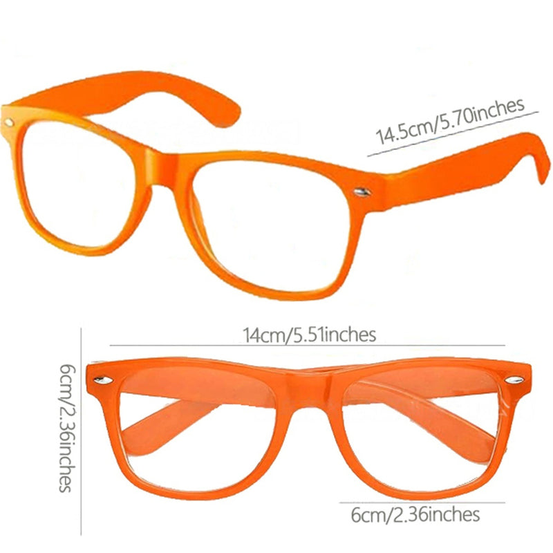 Roleplay Blue Orange Wedding Cospaly Accessories Hat Glasses Bow-tie - AwwwCos