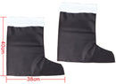 Santa Claus Cosplay Christmas Shoes Cover Adult Kids Black Boots - AwwwCos