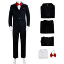 Saw Jigsaw Killer Cosplay Costume Black Suit Terrifying Mask