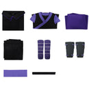 Scissor Seven Cosplay Costume Men Purple Hooded Kimono Wig - AwwwCos