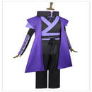 Scissor Seven Cosplay Costume Men Purple Hooded Kimono Wig - AwwwCos