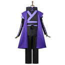 Scissor Seven Cosplay Costume Men Purple Hooded Kimono Wig - AwwwCos