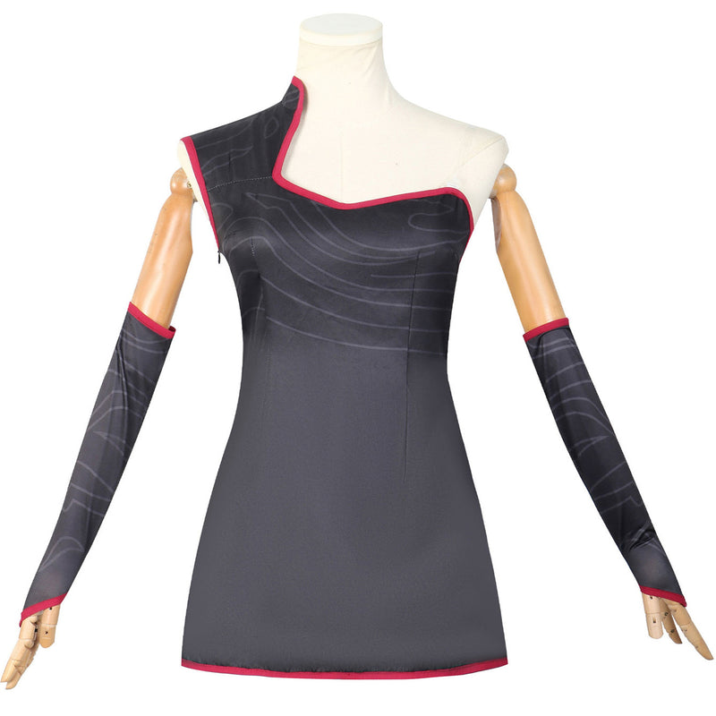 Scissor Seven Mei Hua Eleven Cosplay Costume Women Dress Wig