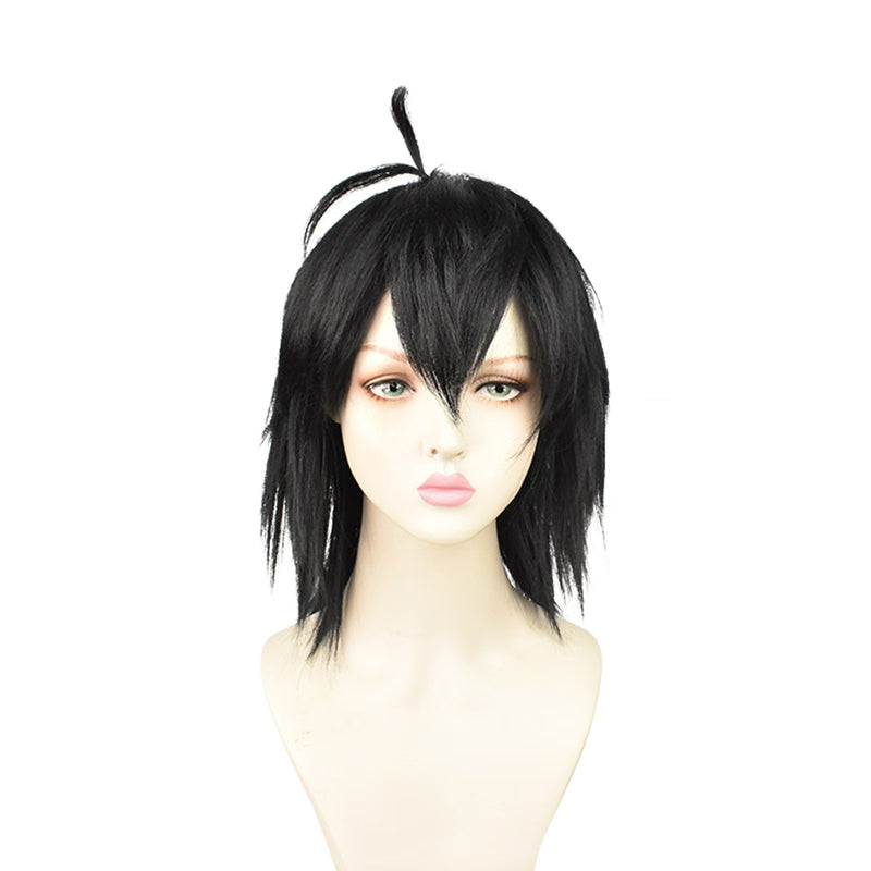 Scissor Seven Cosplay Costume Men Purple Hooded Kimono Wig