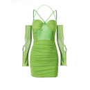 Sexy Slip Dress Spice Girl Hollow Slim-Fit Dress Clubwear - AwwwCos