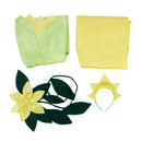 Sexy Strapless Princess Tiana Cosplay Costume Ball Gown - AwwwCos